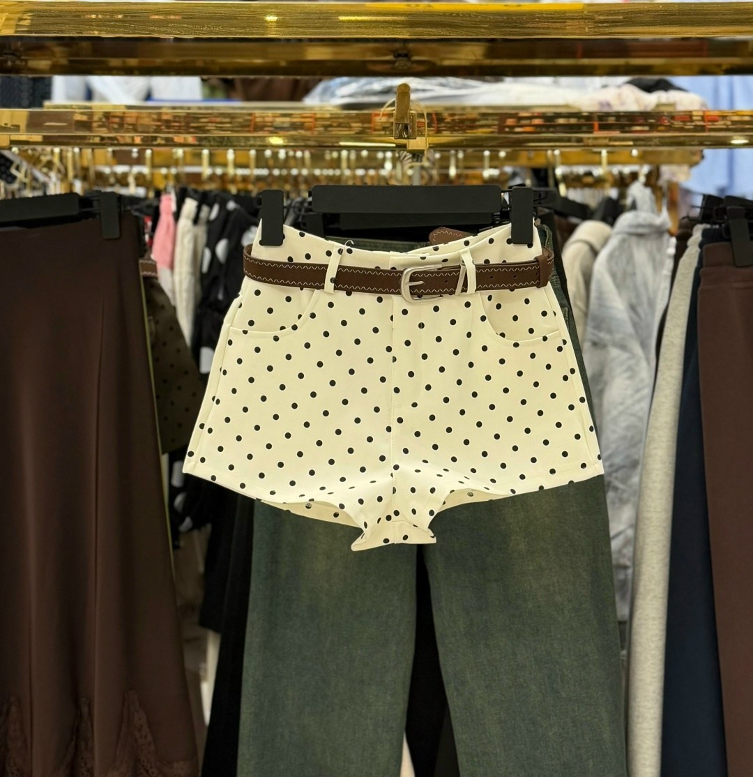 женские шорты,шорты горошек женские длинные,повседневные шорты,женские шорты летние,шорты в горошек