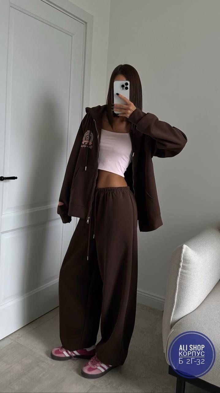 cпортивный костюм женский на флисе,костюм женский на флисе,cпортивный костюм женский теплый на флисе,cпортивный костюм женский теплый,комплект одежды на флисе цвет шоколад