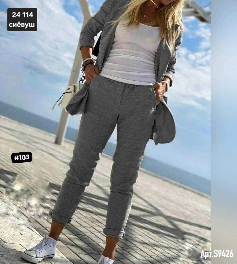 костюм двойка женская,голубой брючный костюм женский,брючный костюм женский летний,летние костюмы женские,костюм женский