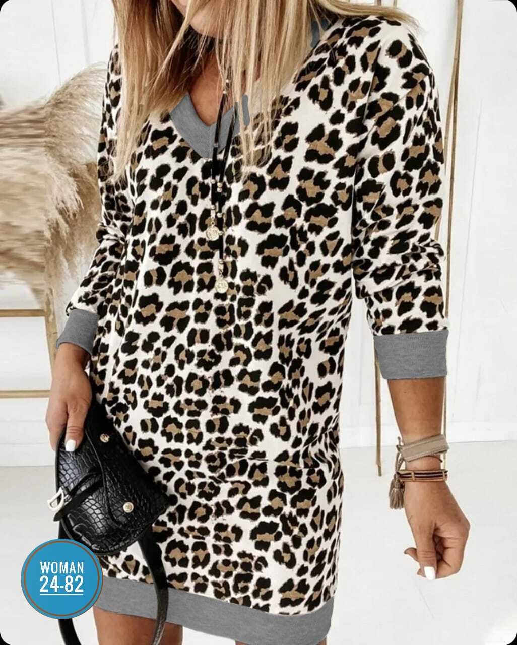 платье туника женская,туника женская,платье туника,платье женская,платье с леопардовым принтом