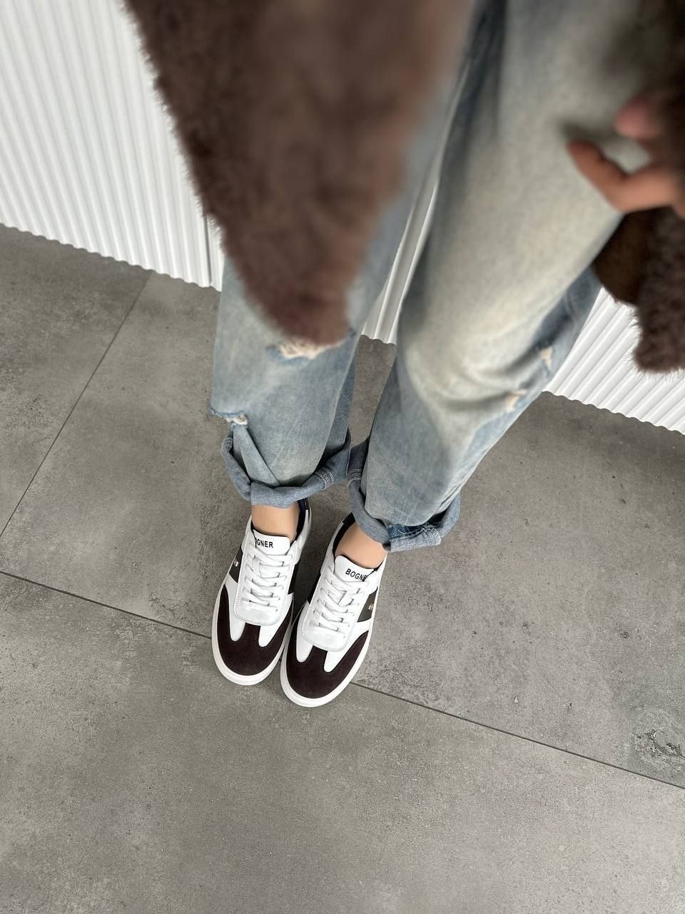 ,кеды кожаные на белой подошве bottic brand,низкие кроссовки,кроссовки bogner, кроссовки