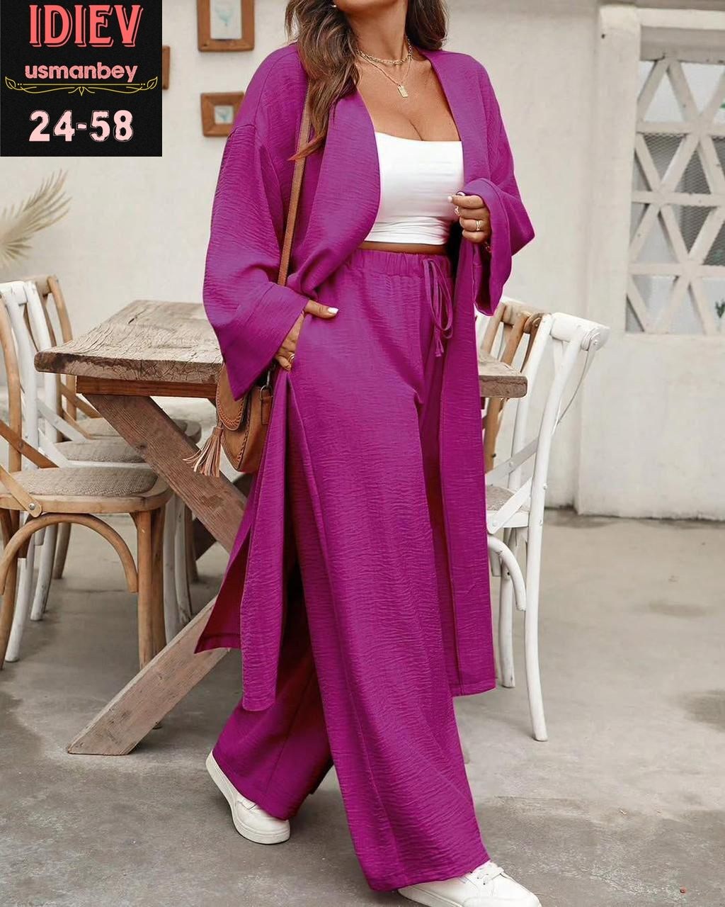 женский брючный костюм,шифоновый брючный костюм,брючный комплект,костюм двойка,женские костюмы