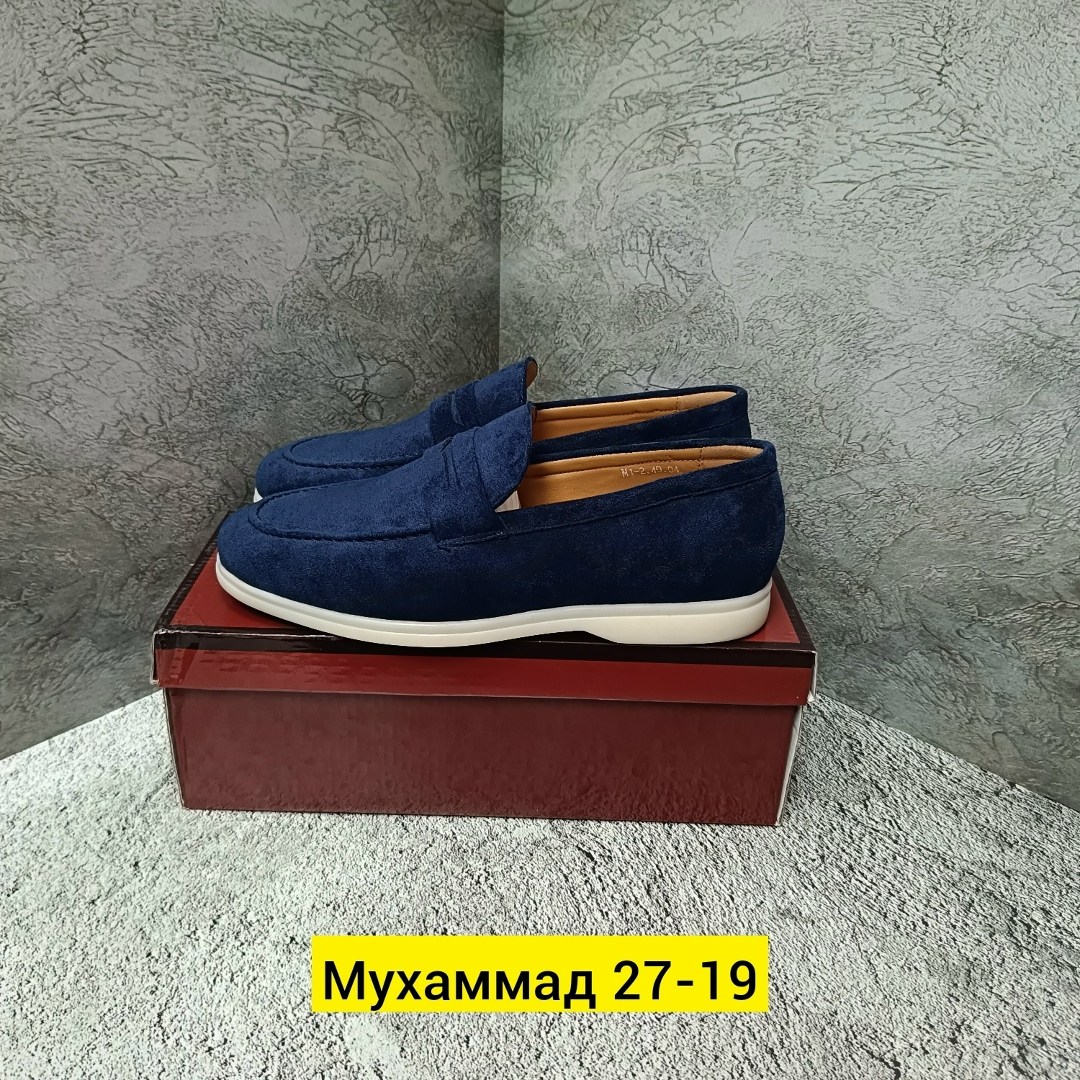 лоферы мужские loro piana,,лоферы loro piana,мужские мокасины loro piana темно-синие,мужские мокасины