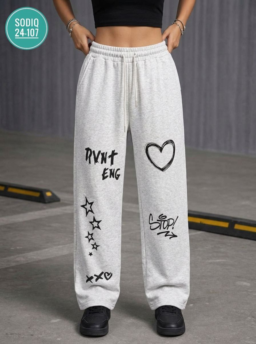спортивные брюки,брюки спортивные женские в стиле хип-хоп,брюки спортивные женские,спортивные брюки с принтом,спортивные штаны