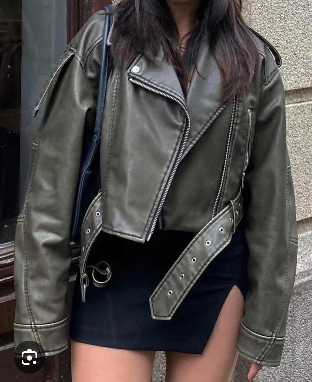 женская укороченная куртка из искусственной кожи,женская кожаная куртка,женская куртка из искусственной кожи,кожаная косуха куртка zara,кожаная куртка косуха