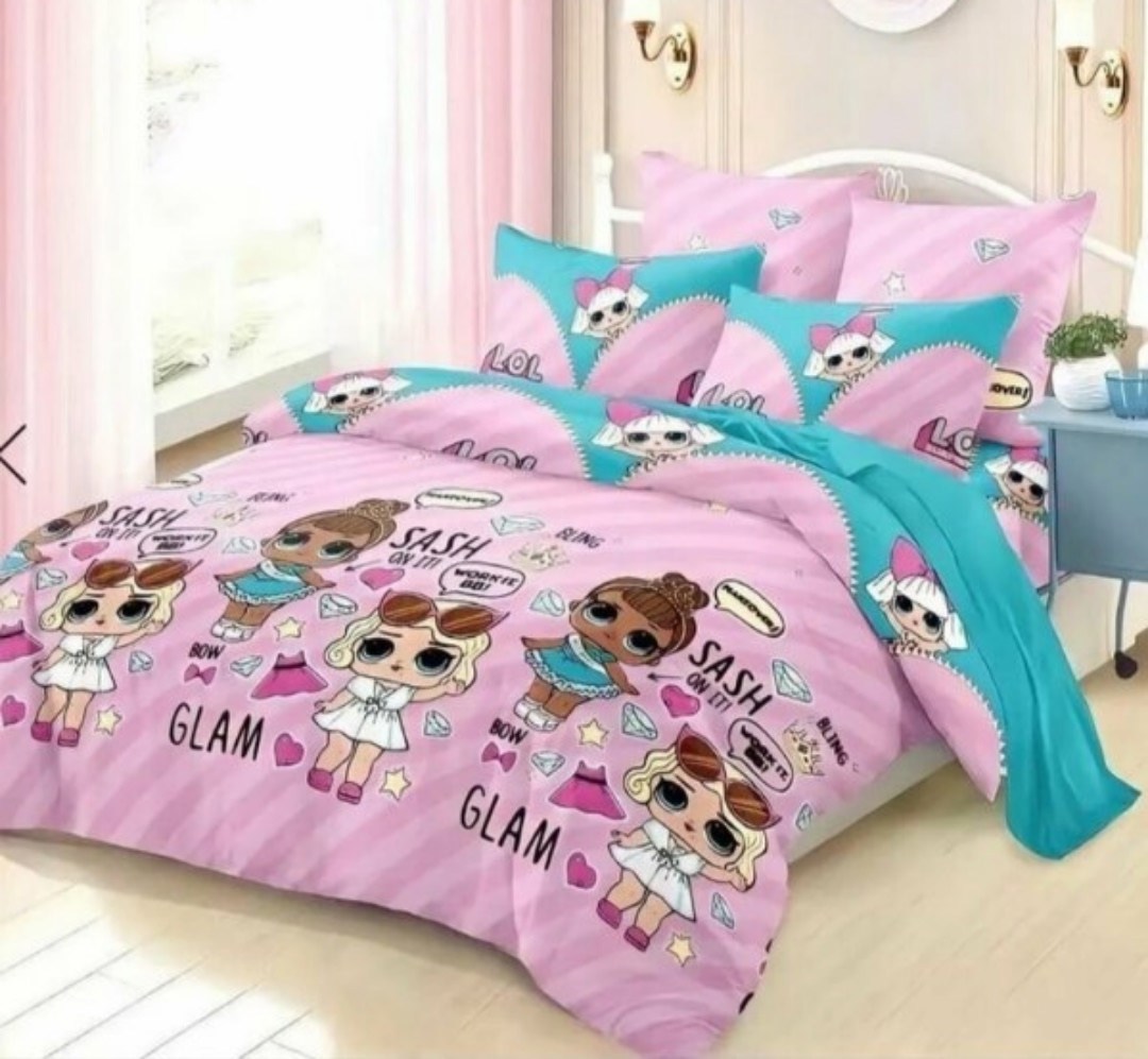 детский комплект постельного белья,постельное белье для девочек,постельное белье лол,комплект постельного белья,постельное белье 1 5 спальное детское