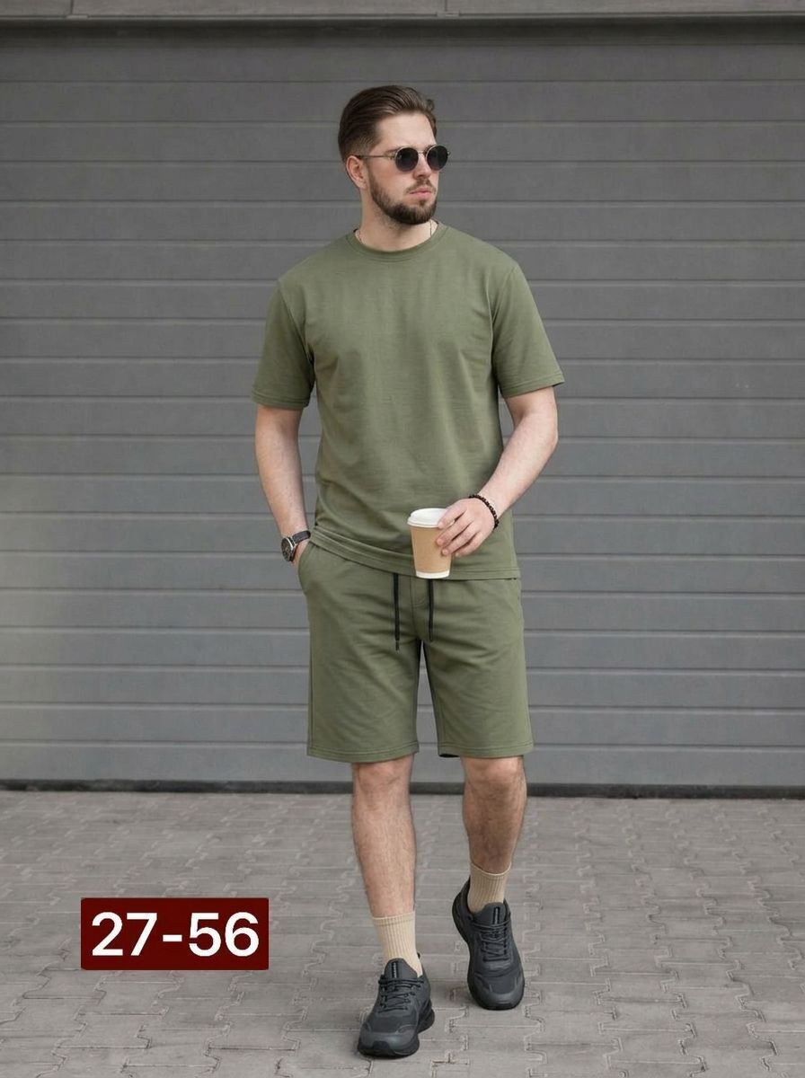 костюм с шортами и футболкой спортивный летний мужской,костюм мужской,мужская мода,мужской спортивный костюм с шортами,мужские спортивные костюмы
