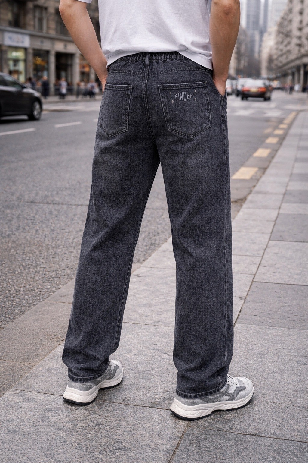 мужские джинсы,широкие джинсы,джинсы широкие мужские,джинсы мужские мешковатые с широкими штанинами,повседневные брюки