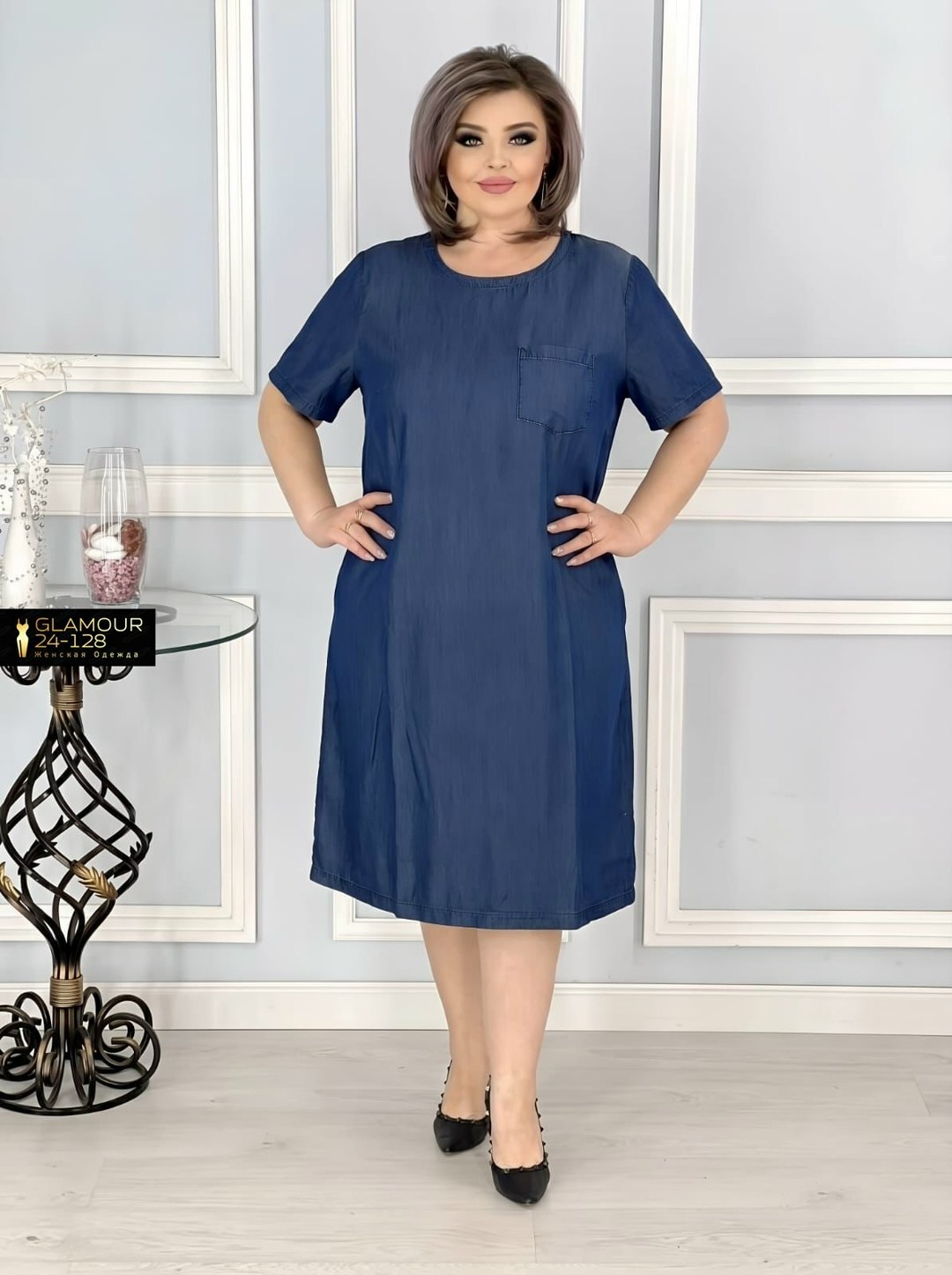 платье джинс,платье большие размеры,платье для полных,повседневные платья,джинсовое платье