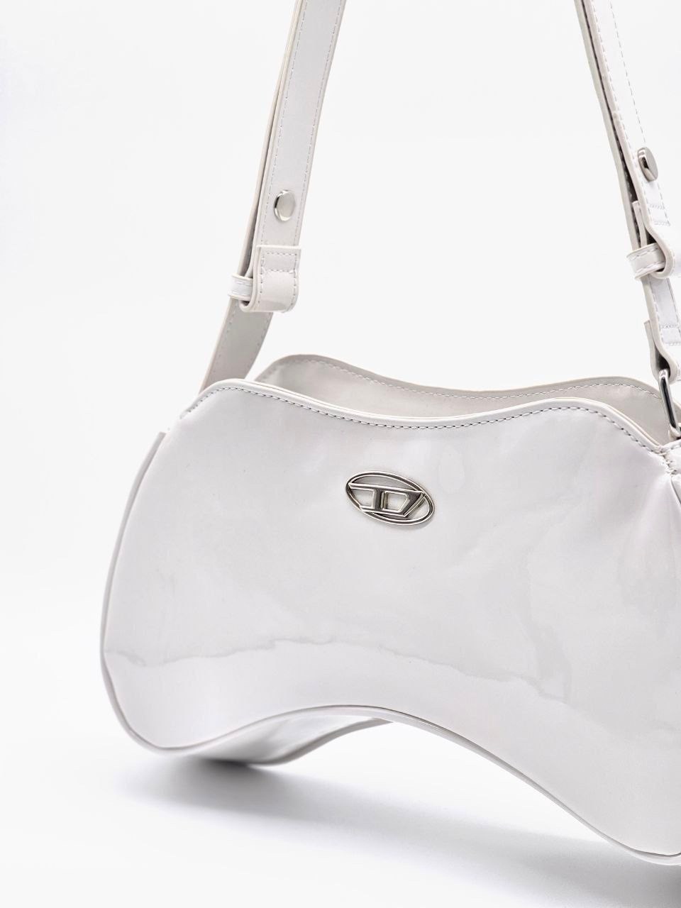 белая сумка,сумка дизель белая,белая сумка на плечо,сумка diesel женская,белая сумочка