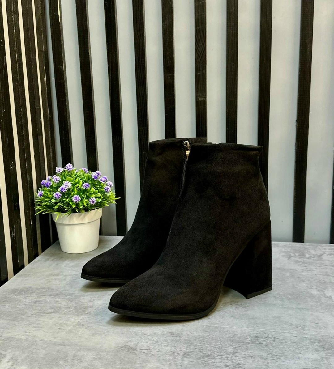 ,замша ,ботильоны,ботильоны женские,демисезонные ботильоны на каблуке