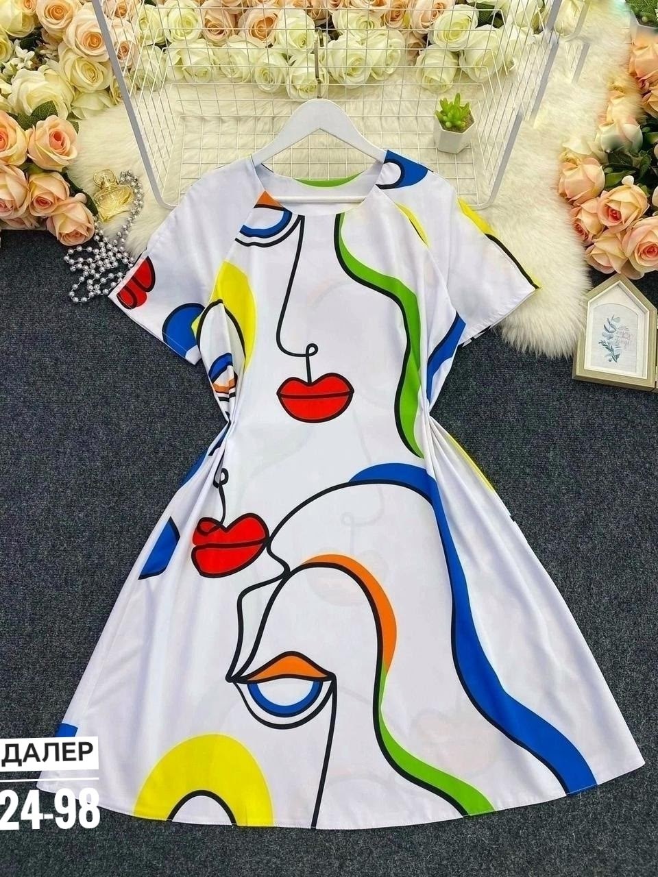 платье женской,летнее платье с принтом,платья женские больших размеров,платье с принтом,летние платья больших размеров