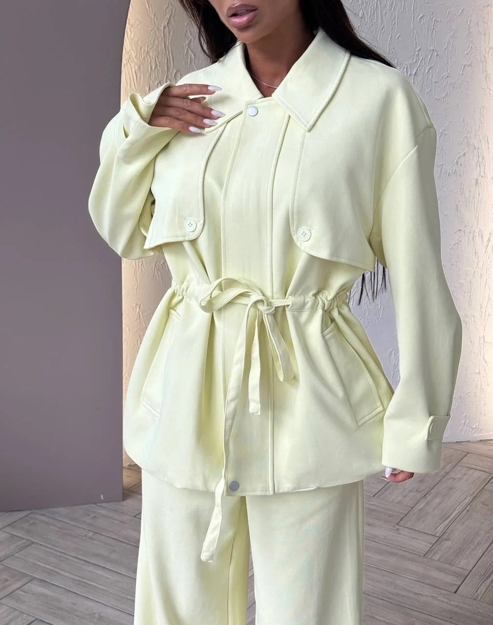 костюм женский,брючный костюм,костюм с брюками,костюм желтый,трикотажные костюмы