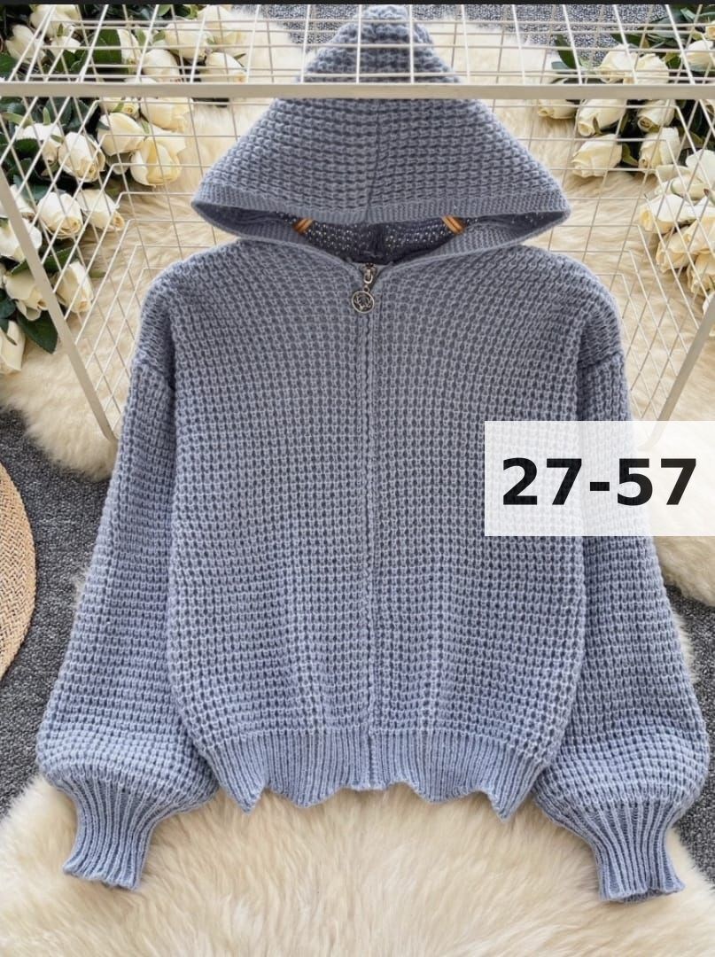 свитера с капюшоном,свитер кофта вязаная,вязаная кофта,кофта женская,модные свитера