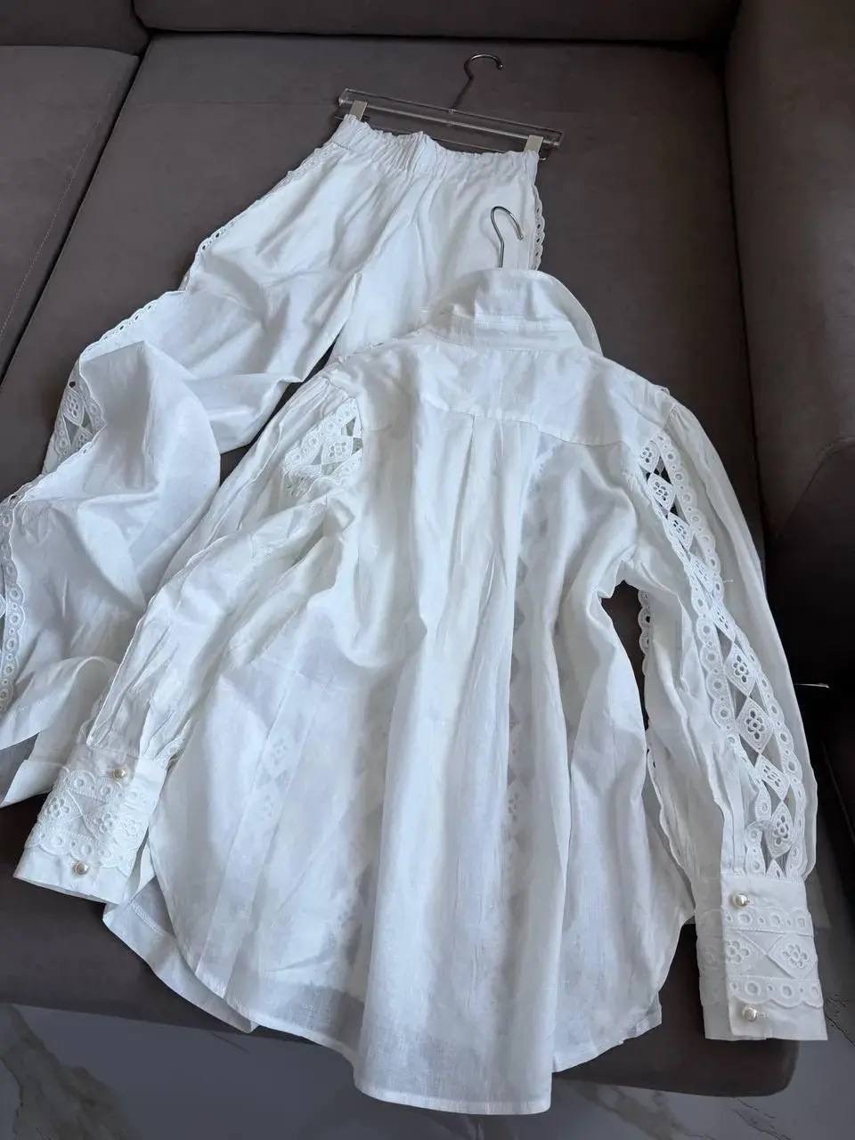 блузка с кружевами,комплект костюм,кружевная рубашка,блузка винтажная,повседневная блуза