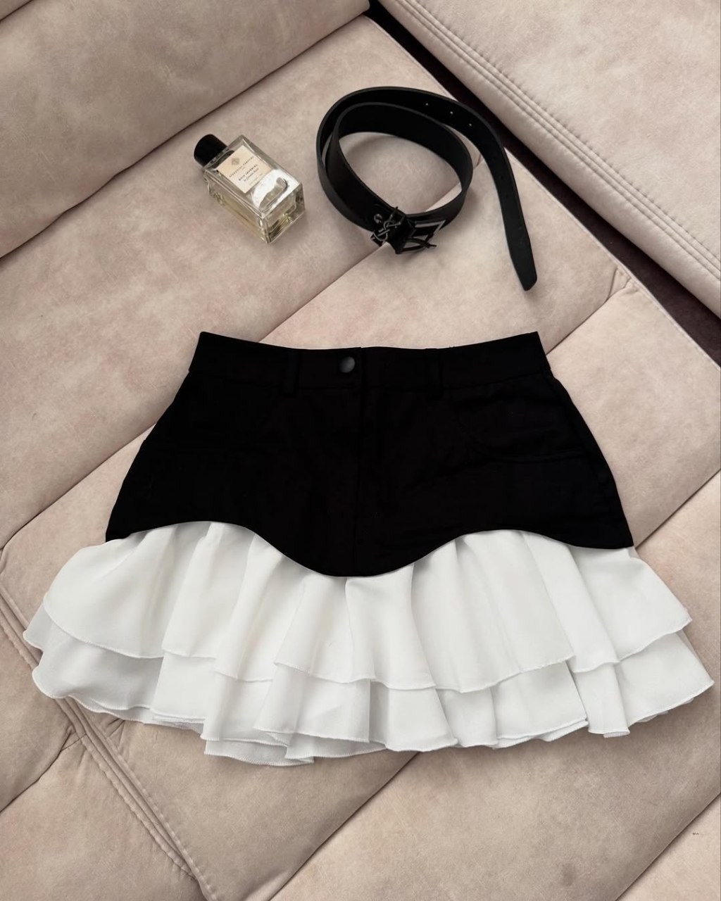 короткая юбка с рюшами,юбка,юбка с оборками,короткая юбка,пояс юбка