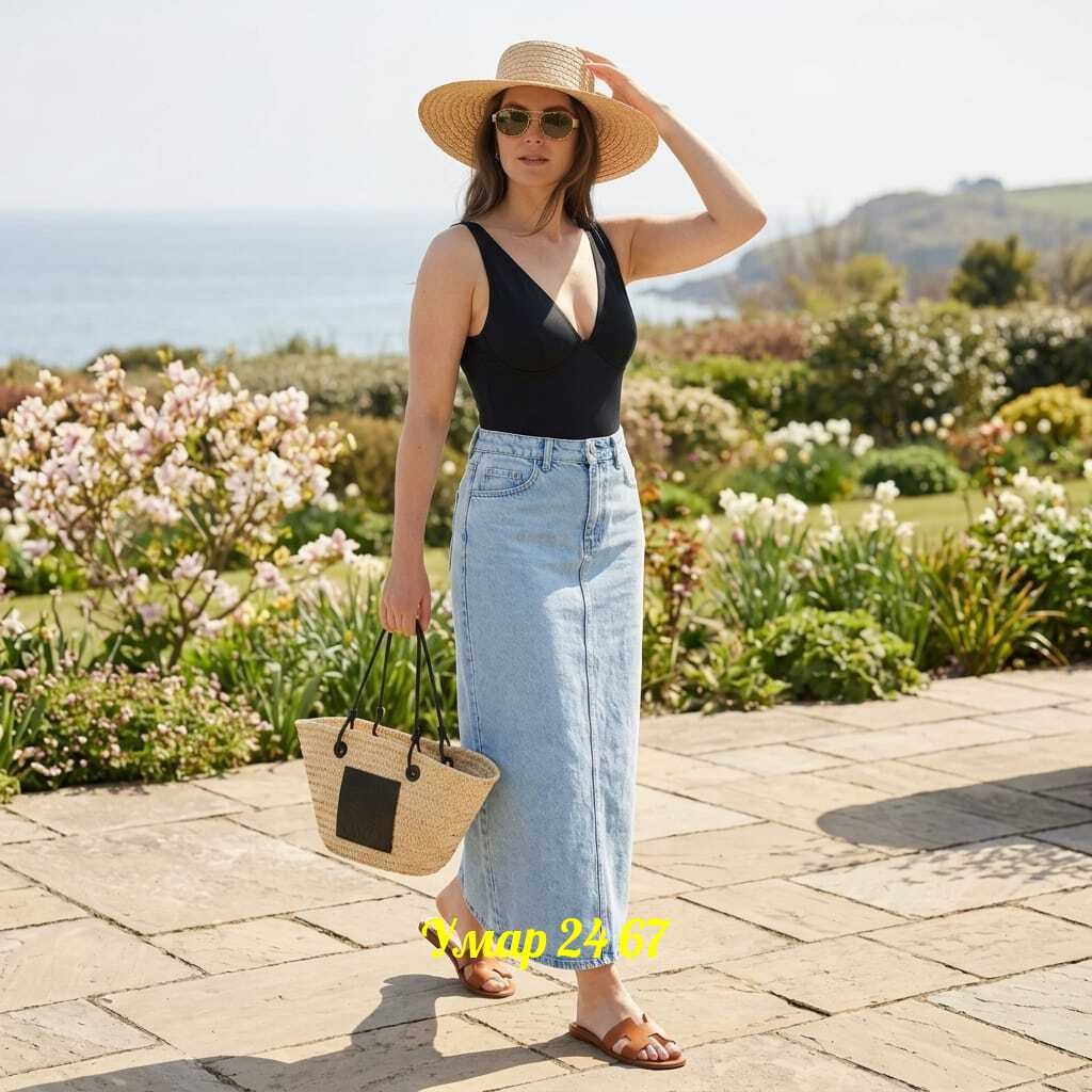 джинсовая юбка,джинсовая юбка миди,длинная джинсовая юбка,джинсовая юбка образы,джинсовая юбка летняя