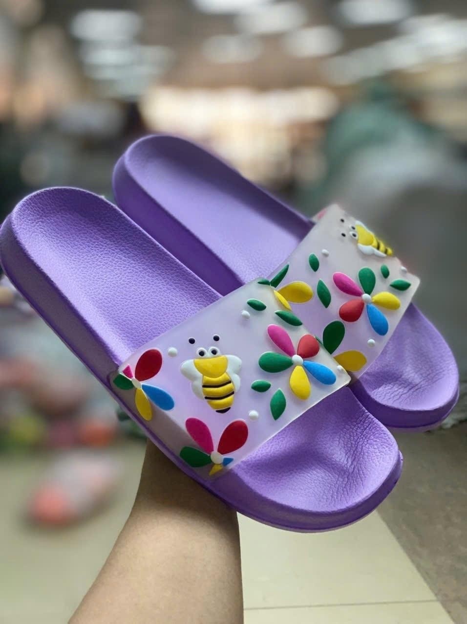 ,шлепанцы детские,женские шлепанцы,пляжная ,радужные шлепки