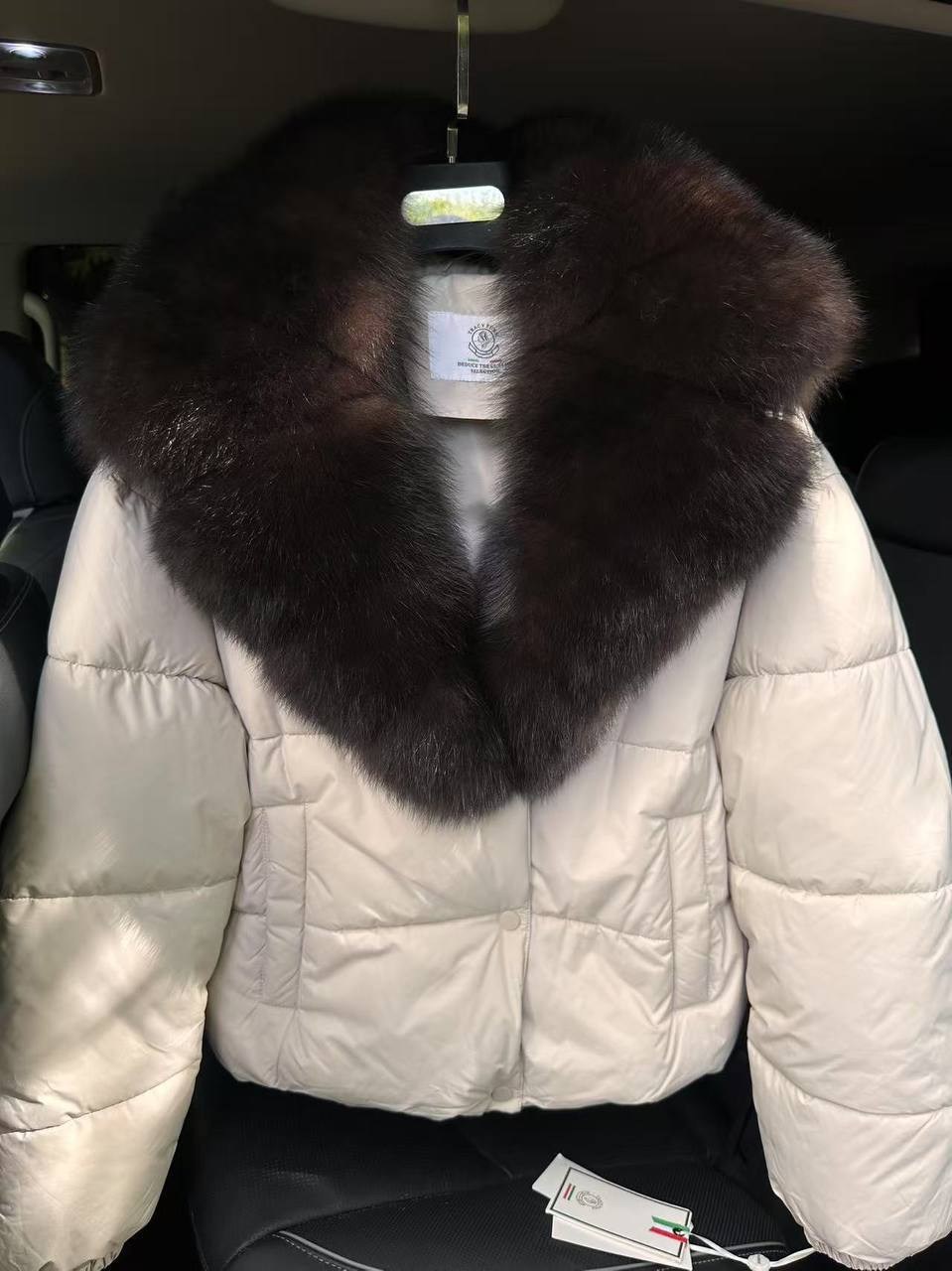 пуховик с натуральным мехом,пуховик с мехом,куртка пуховик с натуральным мехом женская,женский пуховик,пуховик короткий