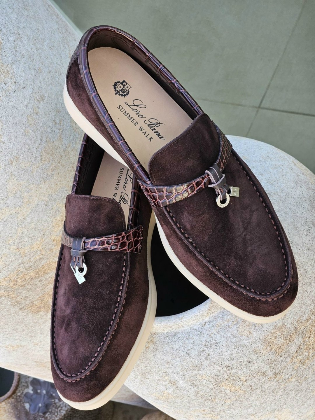 ,лоферы женские loro piana,лоферы loro piana,лоферы лоро пиано оригинал,замшевые лоферы loro piana