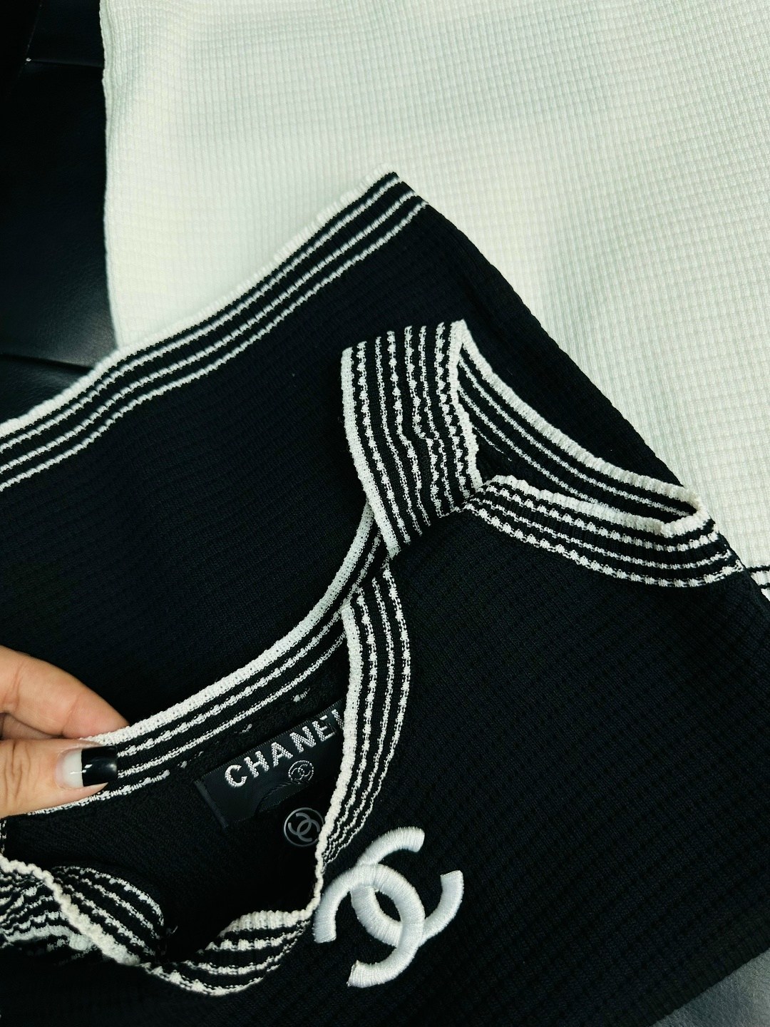 брендовые вещи,майка вязаная,шанель одежда,майка шанель,мода шанель