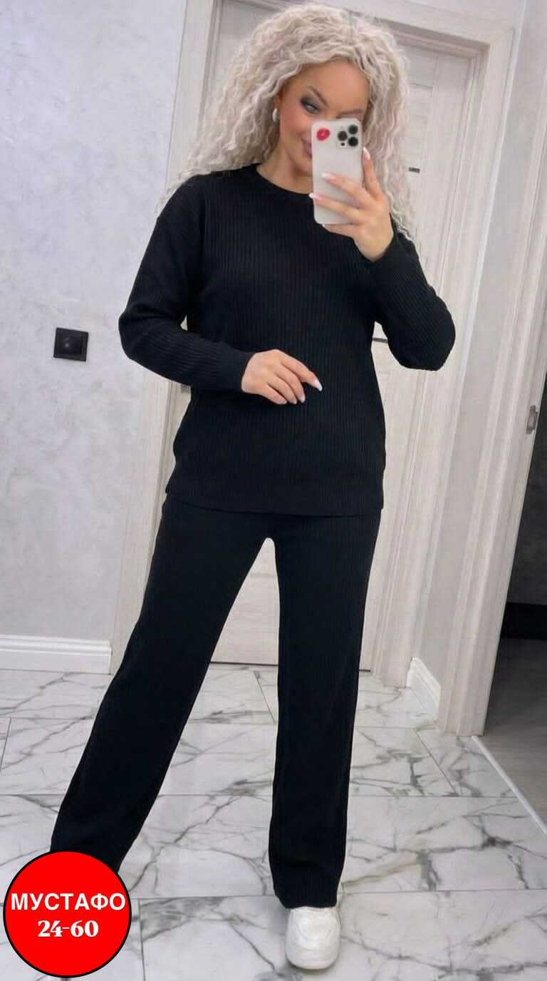 вязаный костюм с брюками палаццо,костюм женский,вязаный брючный костюм,женский костюм вязаный,костюм классический