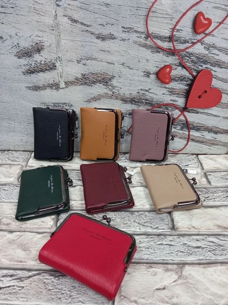 женские кошельки,классический женский кошелек из эко-кожи,кошельки для женщин,кошелек маленький,женский кошелек из натуральной кожи