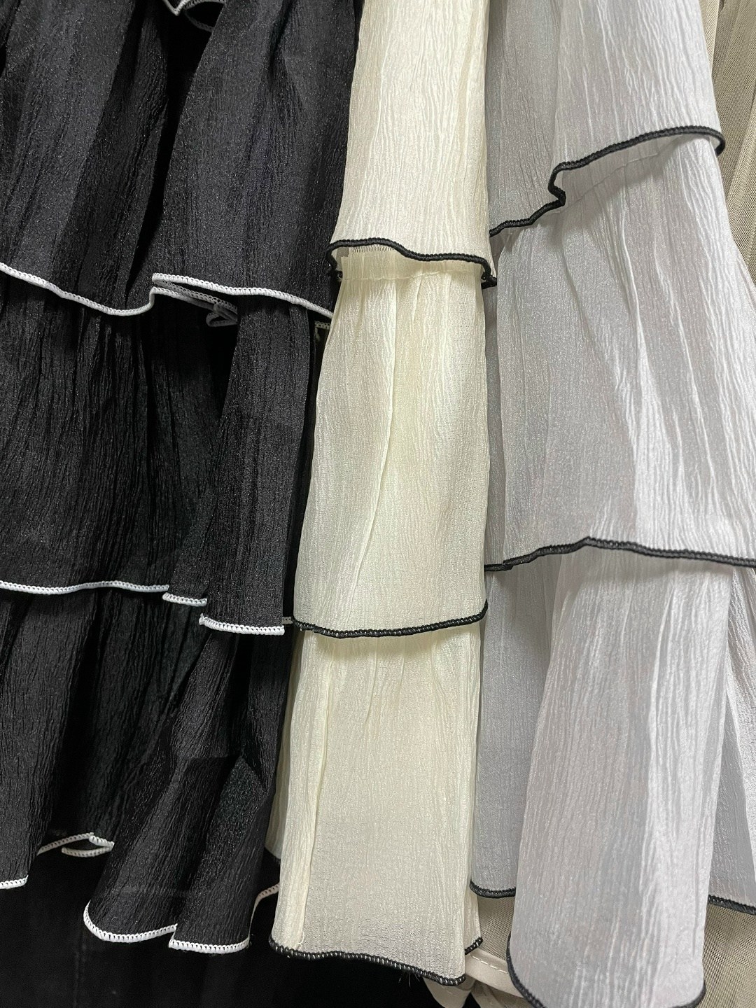 юбка с оборками,юбка,женская длинная юбка,юбка с рюшами,шифоновая юбка