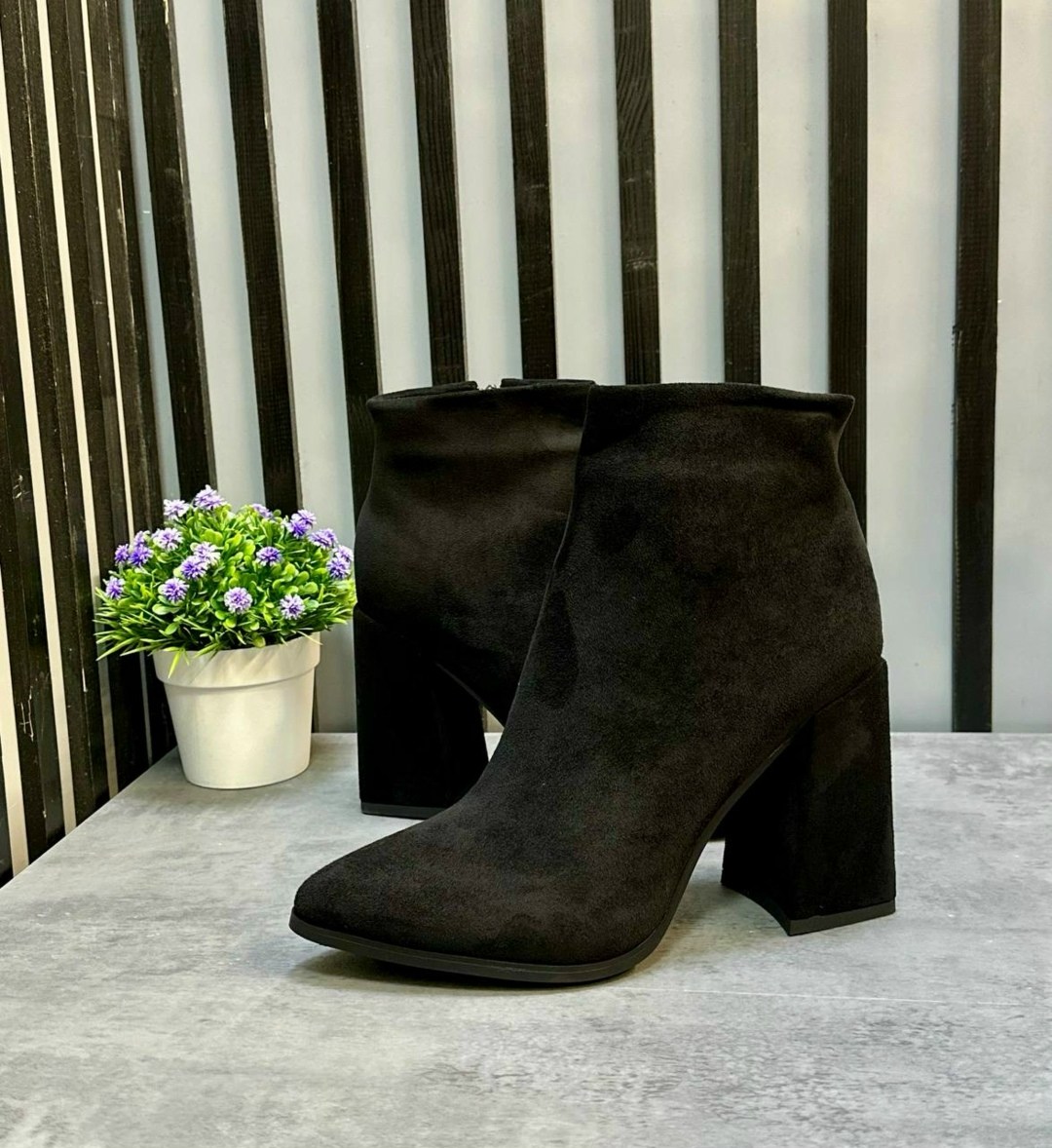 ,замша ,ботильоны,ботильоны женские,демисезонные ботильоны на каблуке