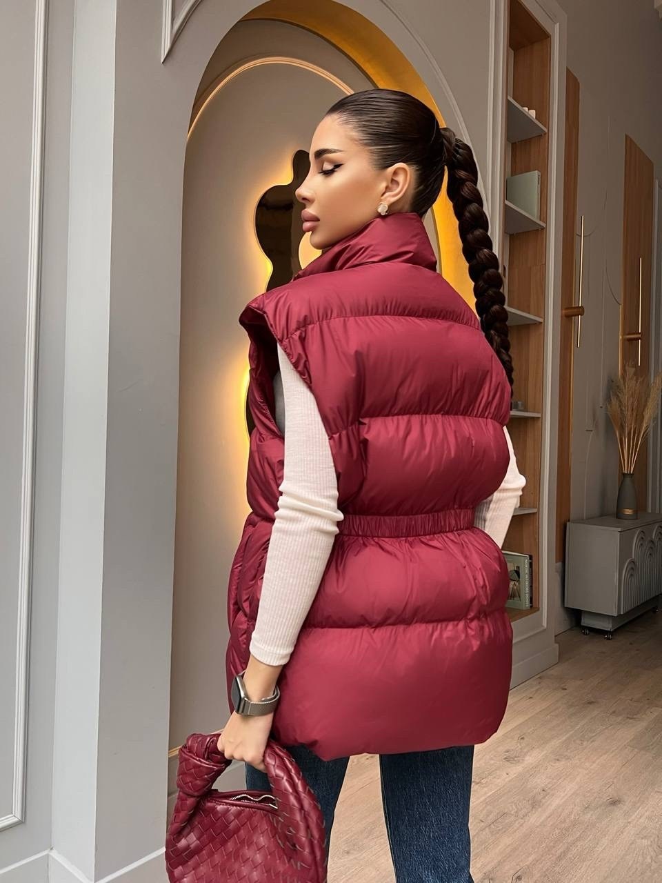 женская жилетка,женские жилеты,жилет,жилетка,теплый жилет