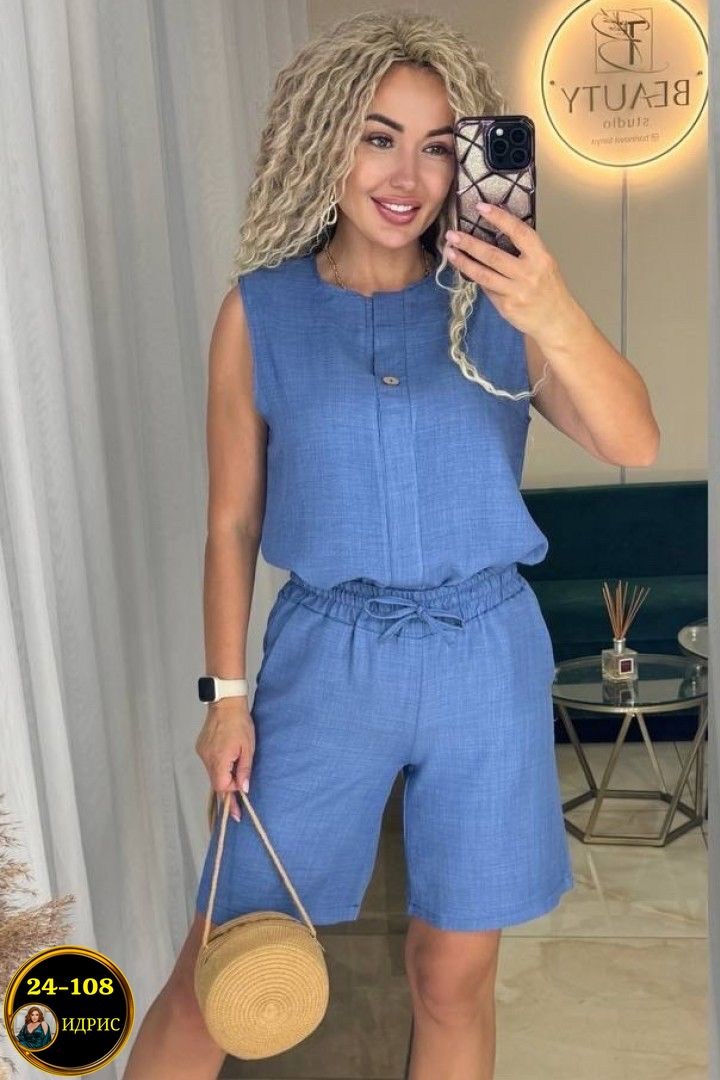 льняной костюм с шортами,костюм женский с шортами,летние костюмы женские,женские костюмы,костюм двойка