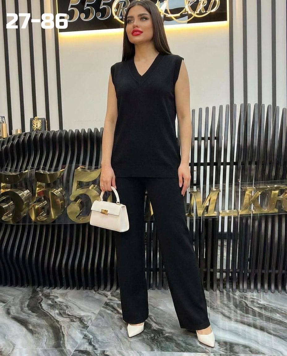 костюм трикотажный,женские костюмы,костюм женский тройка,жилетка женская,костюм с брюками