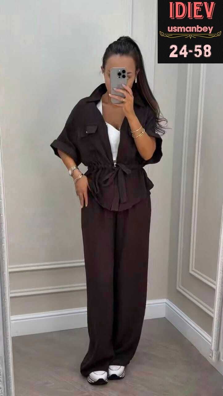 костюм женский брючный,женский костюм двойка,женский костюм двойка ткань сингапур жатка,атласный брючный костюм,брючный костюм жатка