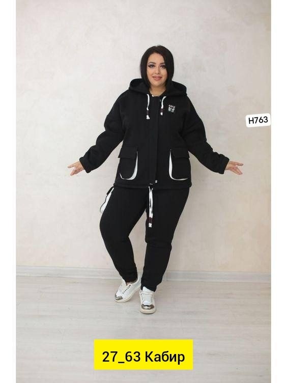 спортивный костюм больших размеров теплый,костюм спортивный больших размеров теплый арт. 11631907,костюм двойка на флисе,костюм женский,женский спортивный костюм