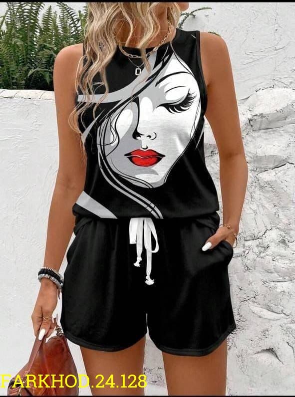 летний женский костюм,женский костюм с шортами,женские летние комплекты,костюм женский,летние костюмы