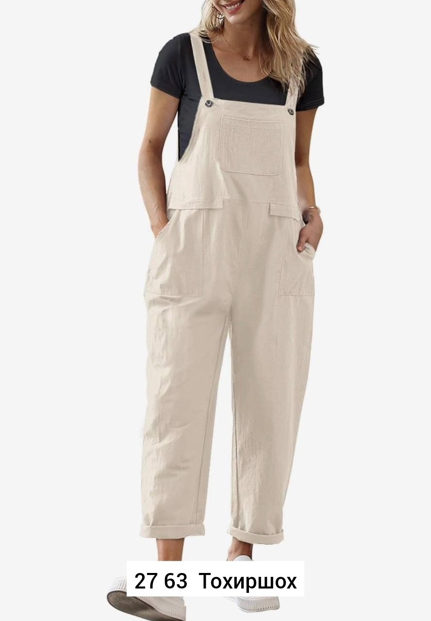 комбинезон из льна женский летний,женские комбинезоны,комбинезон женский повседневный,женские повседневные свободные комбинезоны,комбинезон повседневный