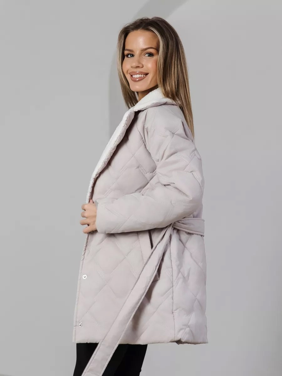 пальто с капюшоном стеганое демисезонное comokod woman,куртка женская демисезонная удлиненная,демисезонная куртка,женская демисезонная куртка,куртка женская