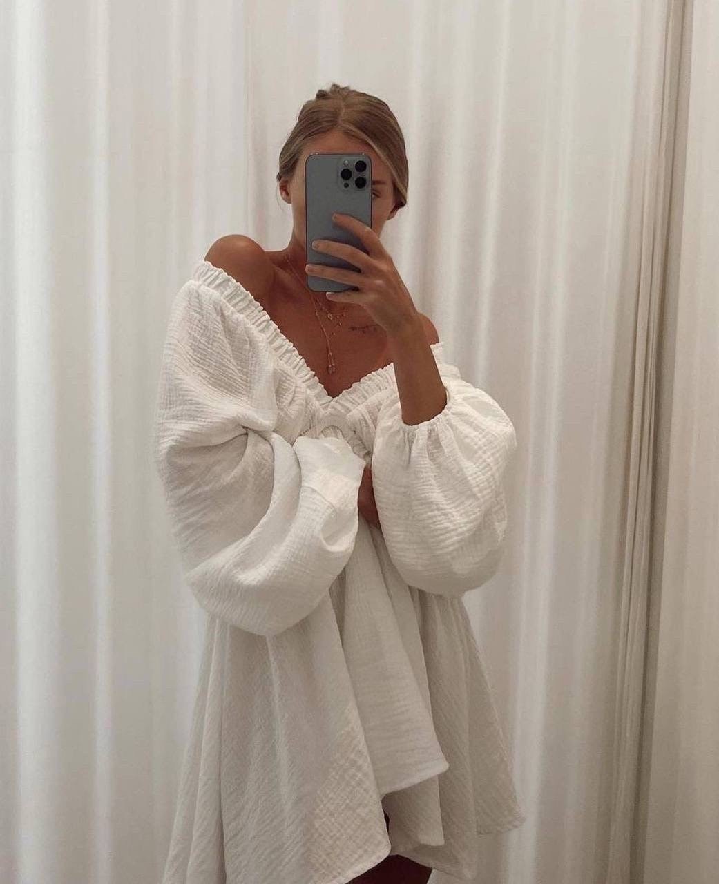 платья женская,воздушное платье,платье модное,платье муслин,летнее платье из муслина