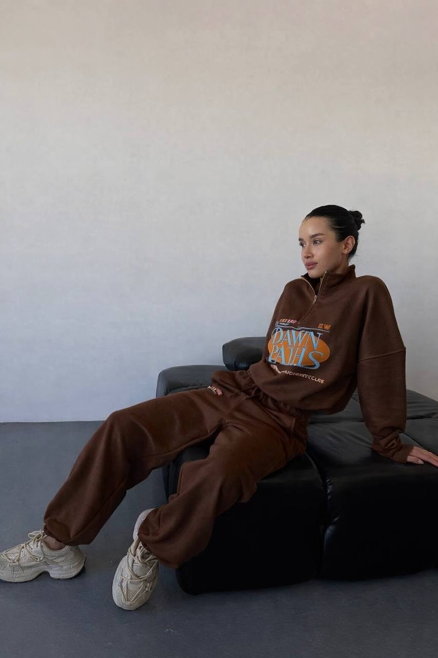 костюм спортивный,cпортивный костюм оверсайз,свитшот,женский костюм