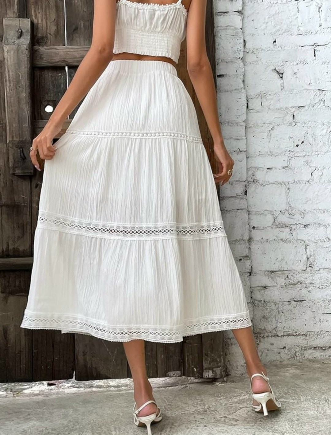 юбка с оборками,кружевная юбка,юбка с кружевной отделкой,летние юбки,юбка с кружевами