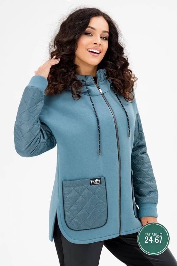 куртка жакет,демисезонная куртка,комбинированная куртка,куртка женская,жакет трикотажный