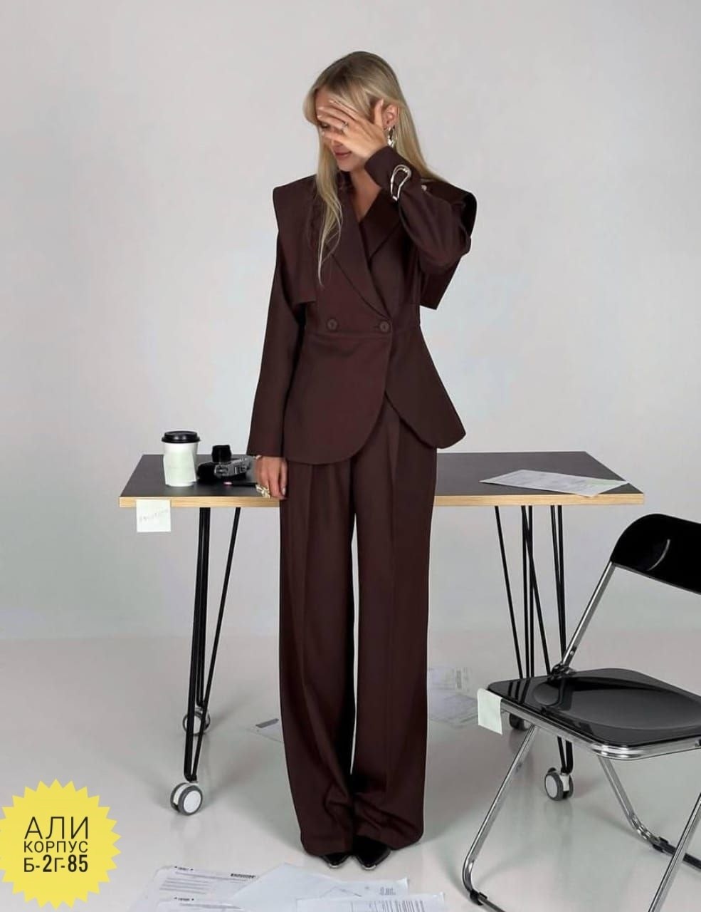 брючный костюм,серый брючный костюм,брючный костюм деловой с пиджаком sanro 322318520,серый костюм женский брючный,костюм женский брючный