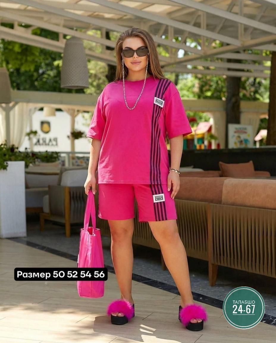 cпортивный костюм больших размеров,летний костюм свободного кроя,летний костюм больших размеров,женский спортивный костюм больших размеров,костюм двойка женская