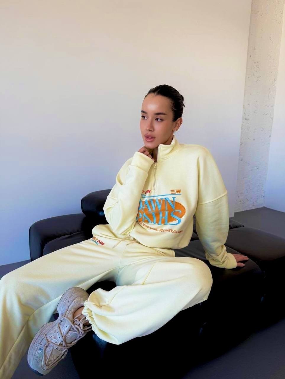 костюм спортивный,cпортивный костюм оверсайз,свитшот,женский костюм