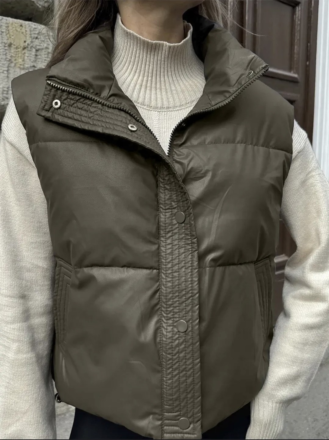 демисезонная жилетка,женская жилетка,жилет женский,теплый жилет,жилет повседневный