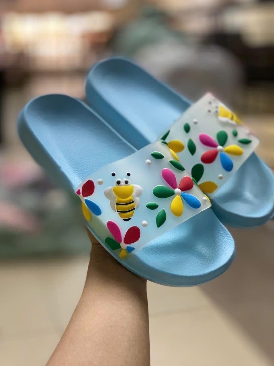 ,шлепанцы детские,женские шлепанцы,пляжная ,радужные шлепки