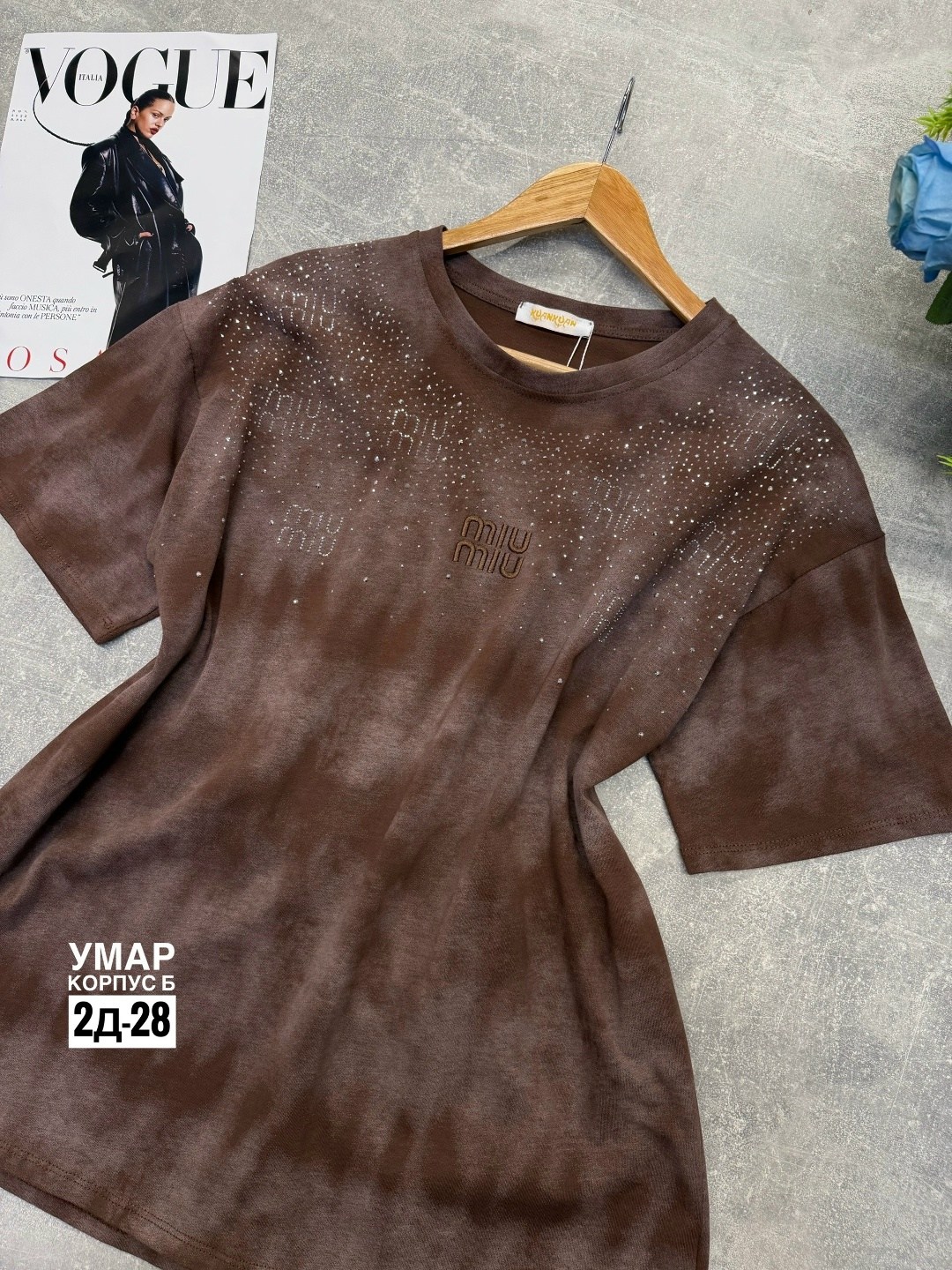 женская футболка,хлопковая футболка оверсайз с эффектом варенки miu,футболка хлопок,футболка,одежда футболка