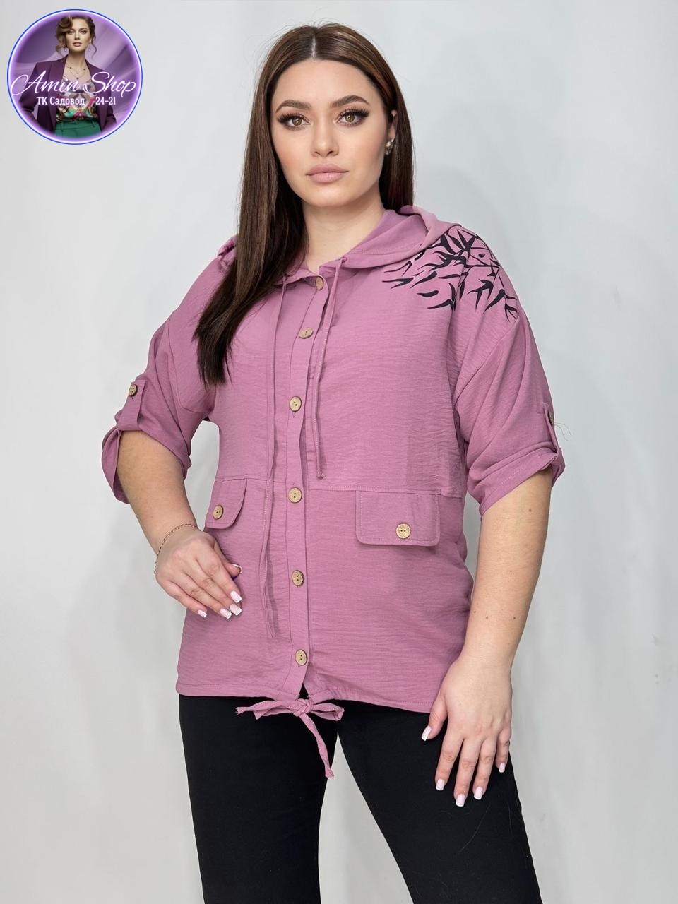 блузка с капюшоном,женская кофта,туника нарядная,женская блуза,туника женская
