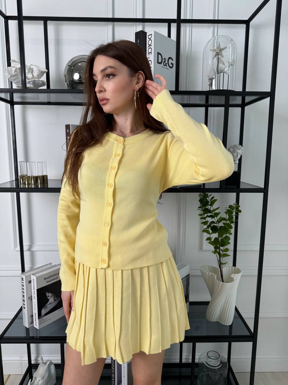 костюм с юбкой женский,костюм с юбкой,юбка и кофта,юбка мода,юбка плиссе вязаная