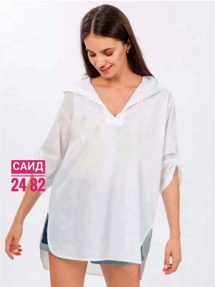 пляжная туника,туника пляжная с капюшоном,туника с капюшоном,ln family блузка,туника женская пляжная